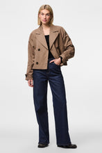 Carica l'immagine nel visualizzatore di Gallery, Scarlett Short Trenchcoat - Brown Lentil
