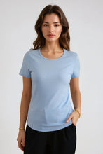 Load image into Gallery viewer, Basic Tight T-shirt - Light Blue
