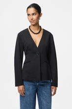 Charger l'image dans la galerie, Kamil Fitted Blazer - Black
