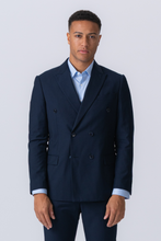 Afbeelding in Gallery-weergave laden, Premium Double-breasted Blazer - Navy
