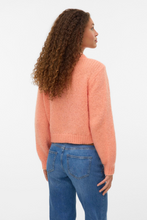 Load image into Gallery viewer, Wilo O-Neck Cardigan - Cantaloupe
