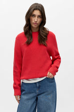 Load image into Gallery viewer, Flo Knit Pullover - Poinsettia
