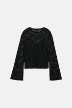 Carica l'immagine nel visualizzatore di Gallery, Kanya O-Neck Short Top - Black

