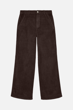 Cargar imagen en el visor de la galería, Margot Wide Corduroy Pants - Chocolate Torte

