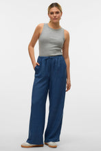 Load image into Gallery viewer, Melaney Loose Pant - Dark Denim Melange
