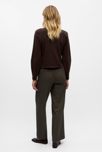 Carica l'immagine nel visualizzatore di Gallery, Zari Knit Cardigan - Seal Brown Melange
