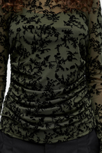 Load image into Gallery viewer, Adeline Top - Kambaba Black
