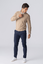 Charger l'image dans la galerie, Pullover Zip Cardigan - Sand
