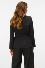 Carica l'immagine nel visualizzatore di Gallery, Bestie Loose Strap Blazer - Dark Grey Melange
