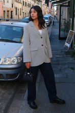 Load image into Gallery viewer, Claire Oversized Blazer - Light Grey
