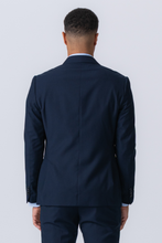 Afbeelding in Gallery-weergave laden, Premium Double-breasted Blazer - Navy
