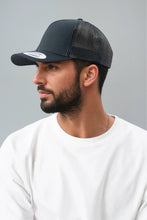 Load image into Gallery viewer, Retro Trucker Cap - Black
