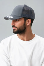 Load image into Gallery viewer, Retro Trucker Cap - Charcoal
