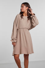 Load image into Gallery viewer, Flore Long Sleeve Dress - Brown
