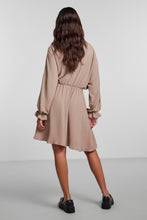 Load image into Gallery viewer, Flore Long Sleeve Dress - Brown
