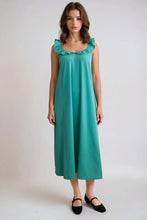 Load image into Gallery viewer, Zora Midi Dress - Marine Green
