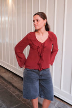 Load image into Gallery viewer, Alba Blouse - Burgundy
