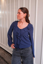 Load image into Gallery viewer, Alba Blouse - Navy
