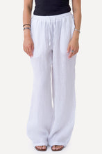 Load image into Gallery viewer, Astrid Linen Pants - White
