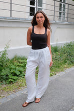 Load image into Gallery viewer, Astrid Linen Pants - White
