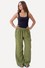 Load image into Gallery viewer, Astrid Linen Pants - Olive
