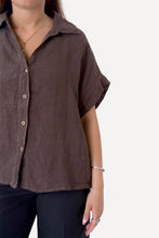 Charger l'image dans la galerie, Astrid Linen Shirt - Brown
