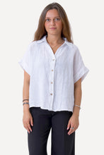 Carregar imagem no visualizador da galeria, Astrid Linen Shirt - White
