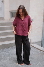 Afbeelding in Gallery-weergave laden, Astrid Linen Shirt - Red
