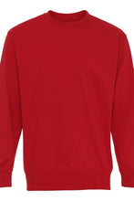 Carregar imagem no visualizador da galeria, Gola redonda básica - Vermelho da Dinamarca
