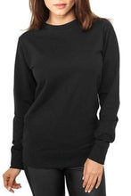 Charger l&#39;image dans la galerie, Basic Crewneck - Black (femmes)
