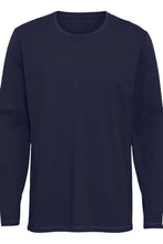 Load image into Gallery viewer, Basic Long-sleeved T-shirt - Navy
