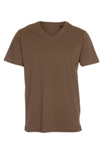 Charger l&#39;image dans la galerie, T-shirt Vneck de base - Olive
