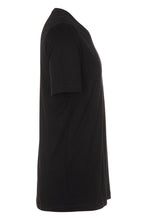 Afbeelding in Gallery-weergave laden, Basic Vneck T -shirt - zwart

