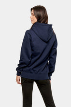 Cargar imagen en el visor de la galería, Sudadera con sudadera postal básica - marina oscura
