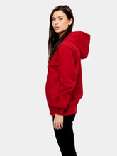 Load image into Gallery viewer, Basic zip hoodie - Red
