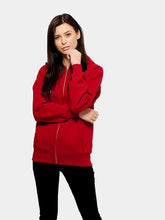 Load image into Gallery viewer, Basic zip hoodie - Red
