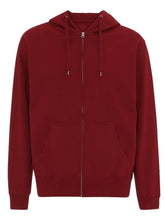 Load image into Gallery viewer, Basic zip hoodie - Red
