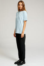 Carica l'immagine nel visualizzatore di Gallery, T -shirt oversize - azzurro (donne)
