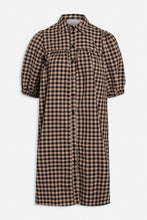 Load image into Gallery viewer, Nibina dress - Black / Beige
