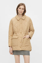 Load image into Gallery viewer, Fey Padded Jacket - Iced Coffee
