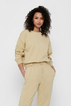 Load image into Gallery viewer, Comfy crewneck - Sand colored
