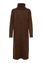 Load image into Gallery viewer, Brandie Roll Neck Dress - Chicory Coffee
