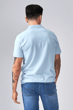 Load image into Gallery viewer, Oversized Polo - Light Blue
