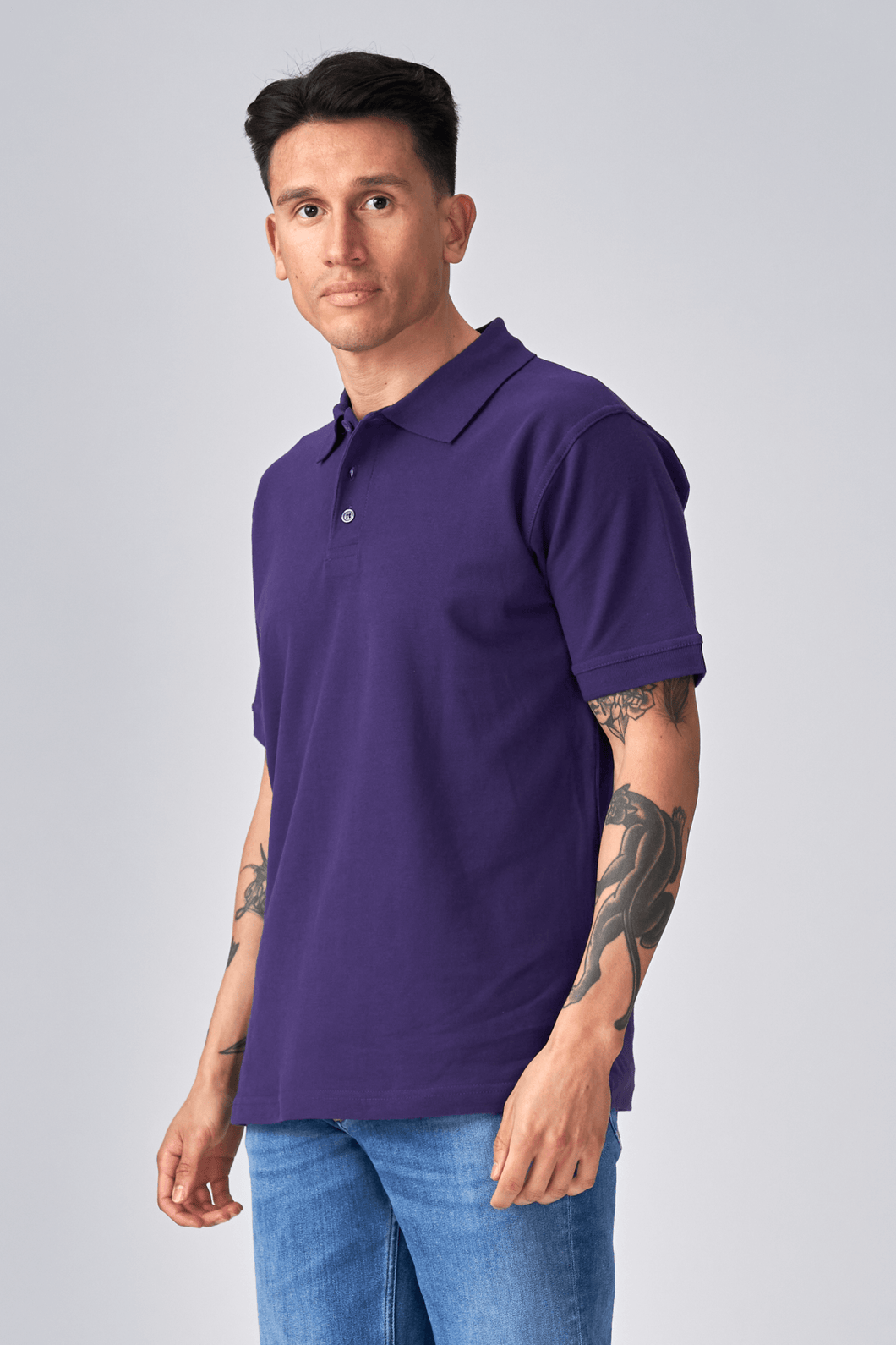 Polo oversize - viola