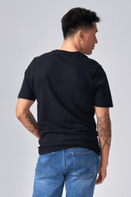 Charger l&#39;image dans la galerie, T-shirt de base organique - marine noire
