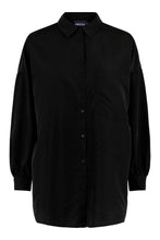Load image into Gallery viewer, Chrilina Oversized Shirt - Black
