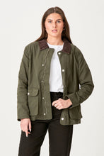 Carica l'immagine nel visualizzatore di Gallery, Twill Jacket - Dark Olive
