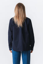Load image into Gallery viewer, Clara Twill Shirt - Navy
