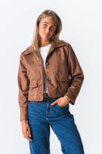 Carica l'immagine nel visualizzatore di Gallery, Nelly Short Jacket - Brown
