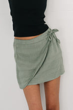 Load image into Gallery viewer, Elisa Wrap Skirt - Khaki
